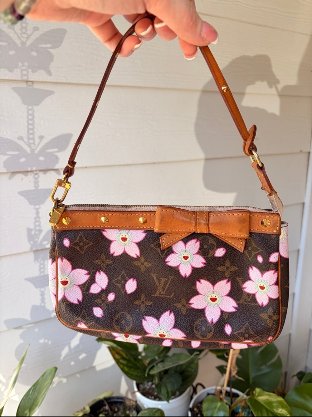 Louis Vuitton cherry blossom pochette
